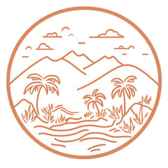 Obraz premium travel icon vector illustration