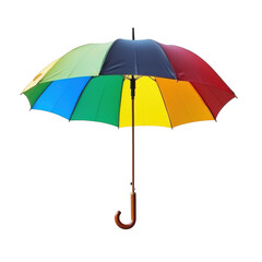 Colorful Umbrella isolate on transparent background