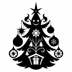 hutterstock
Christmas Tree Icon Vector Illustration