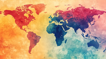A heatmap generated with GIS illustrates temperature variations across a geographic region.