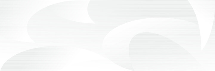 Abstract white Geometric banner design background.