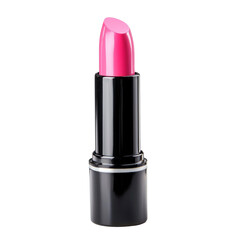 pink lipstick isolate on transparent background