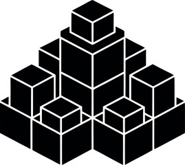 abstract cube background