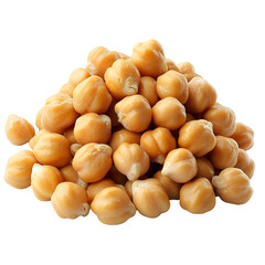 A pile of chickpeas healthy food legumes,