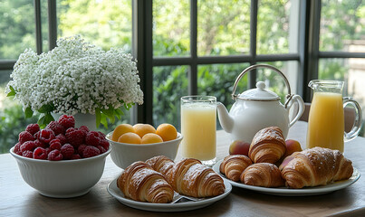 Healthy breakfast food photography delicious morning meal