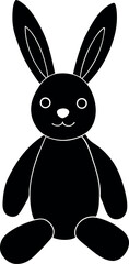 vector illustration of a rabbit