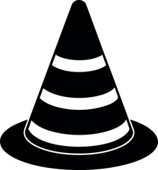 traffic cone vector