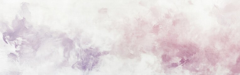 Soft white canvas featuring delicate pencil strokes in lilac and rose, creating a textured abstract background with subtle color variations.