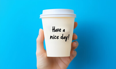 좋은하루, 나이스데이, 안부인사, 인사, 응원