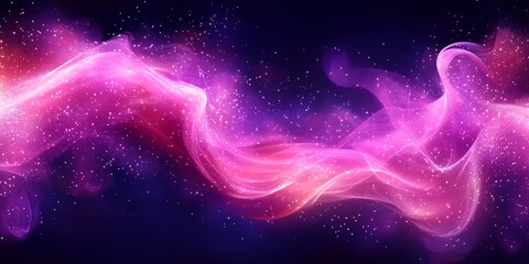 Obraz premium Abstract cosmic swirls, vibrant colors