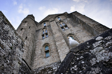 le mont saint-Michel, The beauty of Bretagne, France. Churches, sea, villages and colours