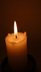 candle in the dark