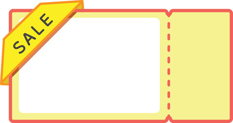 discount coupon illustration 세일 할인 쿠폰 일러스트