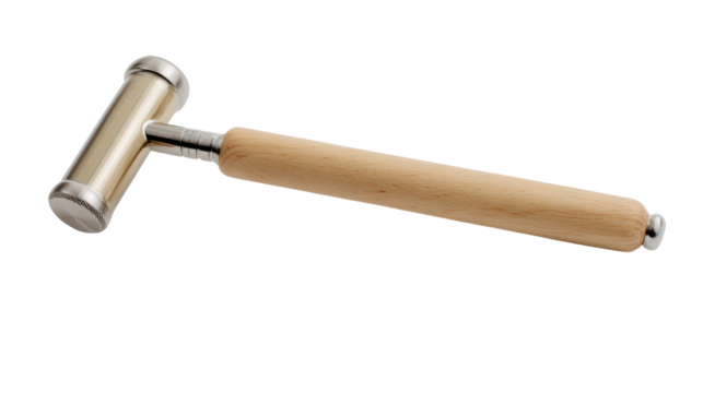 Precision Instrument: A Mallet's Promise - A tool of control and finesse, crafted for delicate work and precise applications, a symbol of careful craftsmanship.