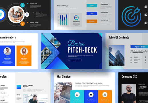 Business Deck Presentation Template