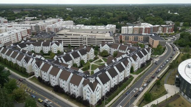 downtown new jersey college town