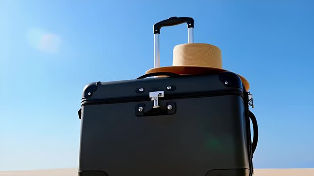  black suitcase 