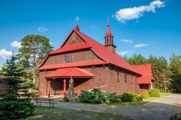 Wooden church of St. Michael the Archangel, Masovian Voivodeship, Poland