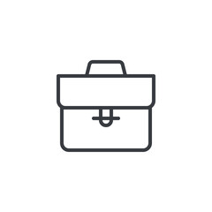 Briefcase line icon