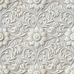 seamless pattern with flowers