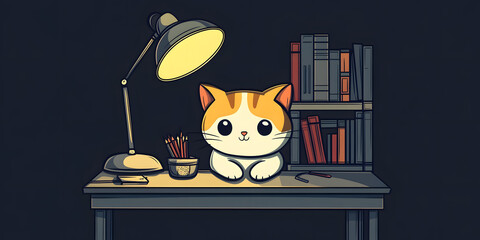 cat, animal, vector, cartoon, cute, kitten, pet, illustration, kitty, funny, fun, pets, art, design, drawing, domestic, feline