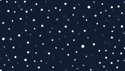 A serene winter night sky filled with falling snowflakes creating a peaceful atmosphere. Perfect for holiday themes or wintertime imagery.