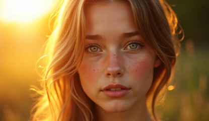 Golden Hour Girl