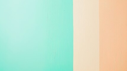 Fototapeta premium Soft pastel green gradient blending into warm tones abstract art digital media calm environment aesthetic viewpoint