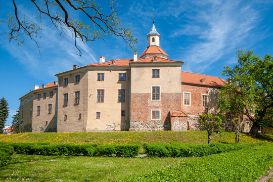 The Renaissance Dohn Palace, currently the J.G. Herder Museum in Morąg, Warmian-Masurian Voivodeship, Poland