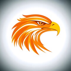 eagle head vector illustration