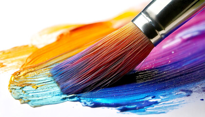 Fototapeta premium Painting brush tip