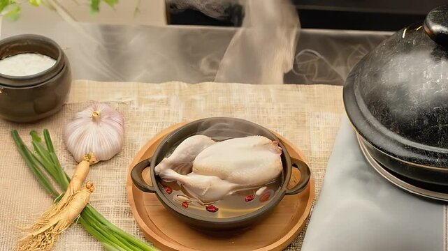 삼계탕, 복날, 복날음식, 무더위, 보양, 보양식, 백숙