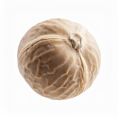 Obraz premium Floating white peppercorn seed isolated on white background