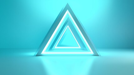 Big Green Triangle Graphic, pyramid 02