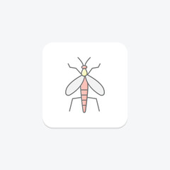 Dobsonfly, vector, pixel perfect, illustrator file