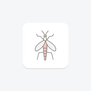 Dobsonfly, vector, pixel perfect, illustrator file