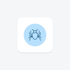 Spider, vector, pixel perfect, illustrator file