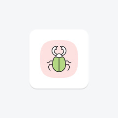 Fototapeta premium Stag, vector, pixel perfect, illustrator file