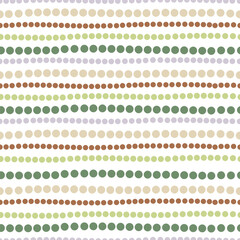 Tribal dot striped repeat pattern