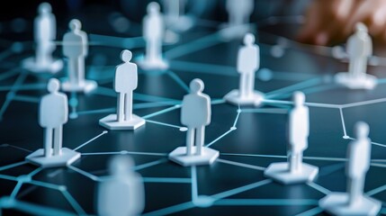 An HR manager creates a detailed succession planning process for key roles within the organization