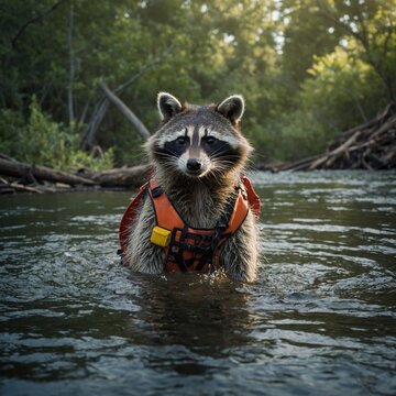 Randy the Raccoon&rsquo;s River Rescue