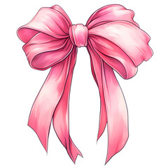 long tail ribbon bow