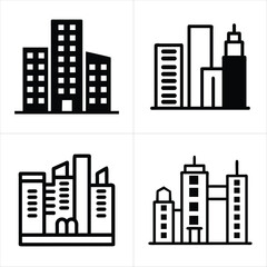 Obraz premium ciudad icon set 