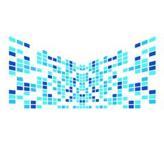 Checkered Techno Graphic