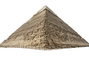 pyramid isolated on white background, PNG