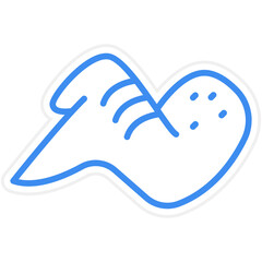 Hot Wings icon style