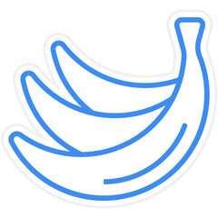 Banana icon style