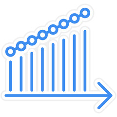 Bar Chart icon style
