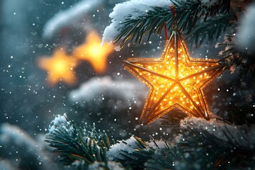 background with snowflakes