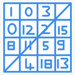 Bingo icon style